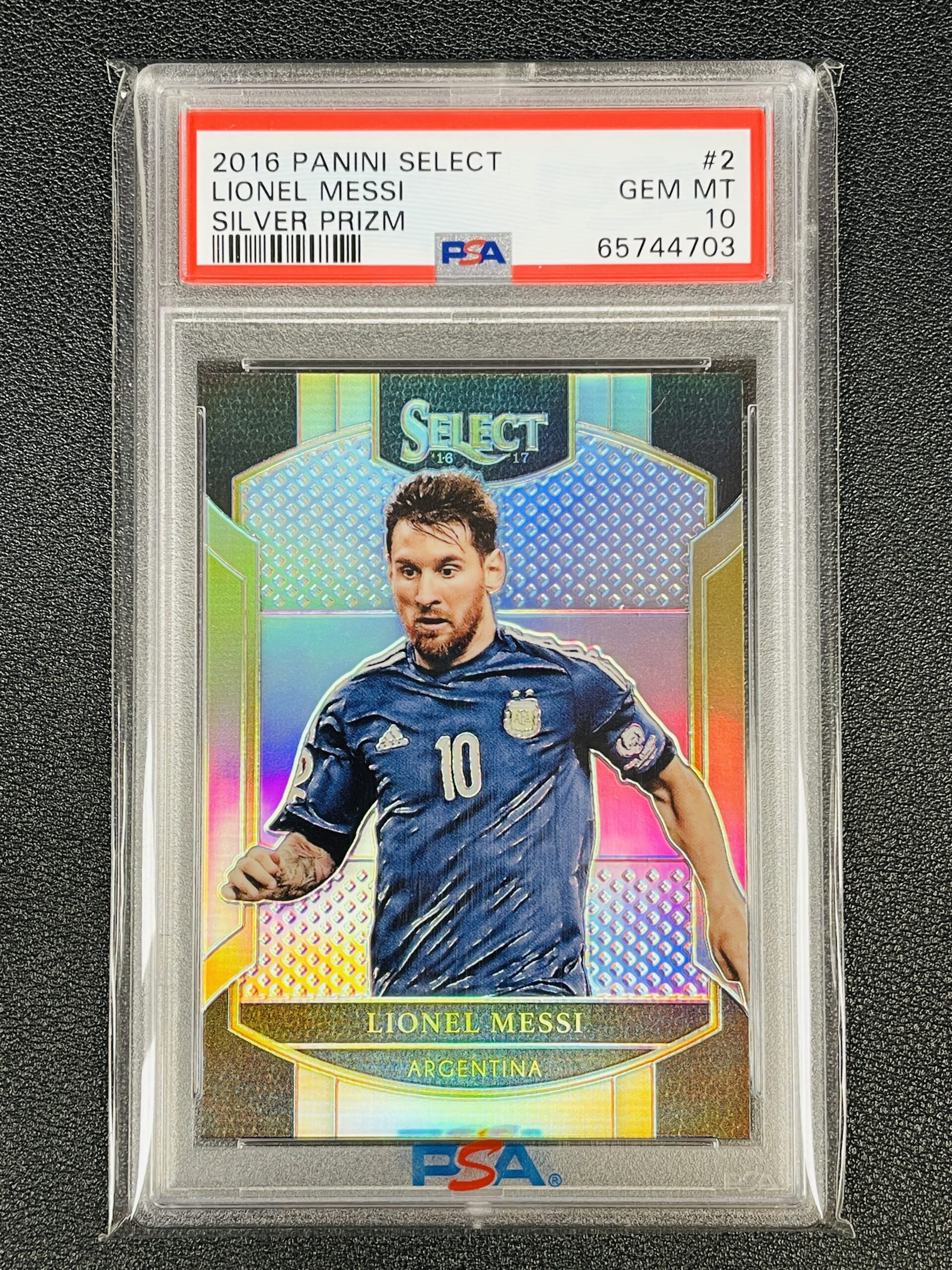 最終値下げ】2022 リオネル・メッシ Panini Prizm World Cup Soccer